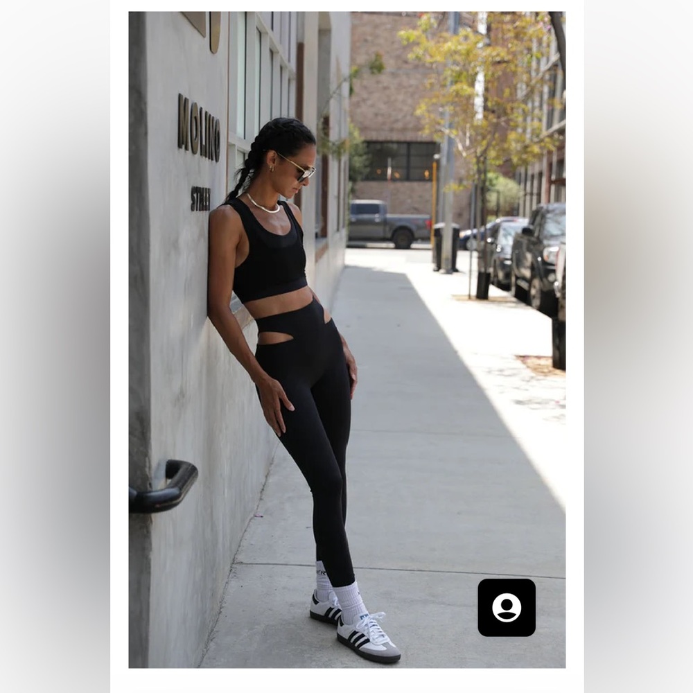 HÉROS The Double Legging in Black